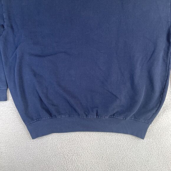 VTG Lost Creek Eagle Sweatshirt Mens XL Blue Graphic Crewneck Master of the Hunt - Picture 13 of 15